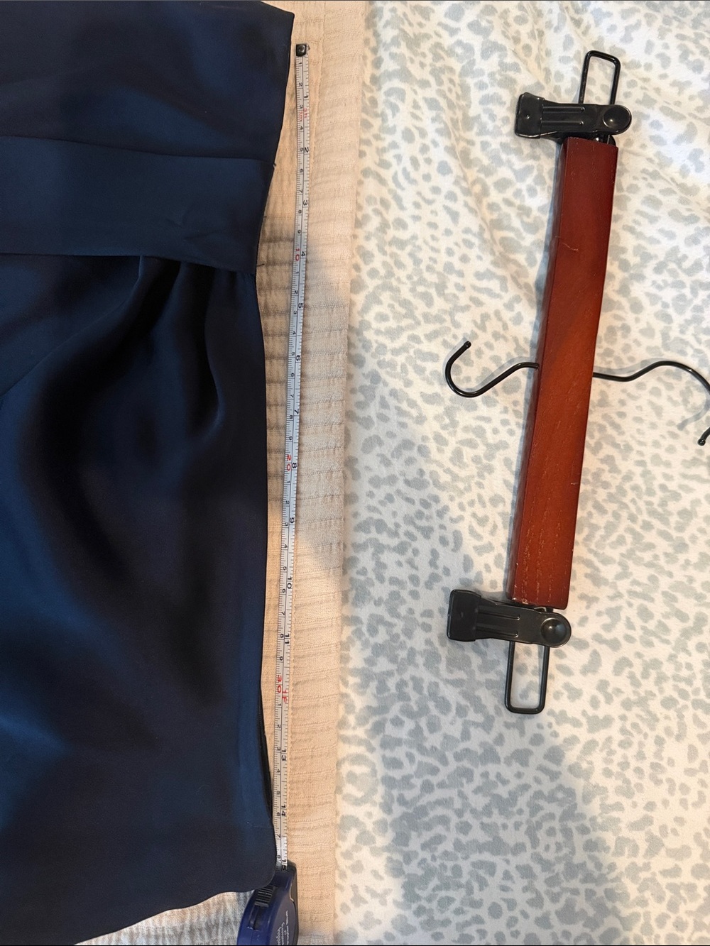 Reiss Deep Navy Side-Sash Pencil Skirt - Picture 9 of 9